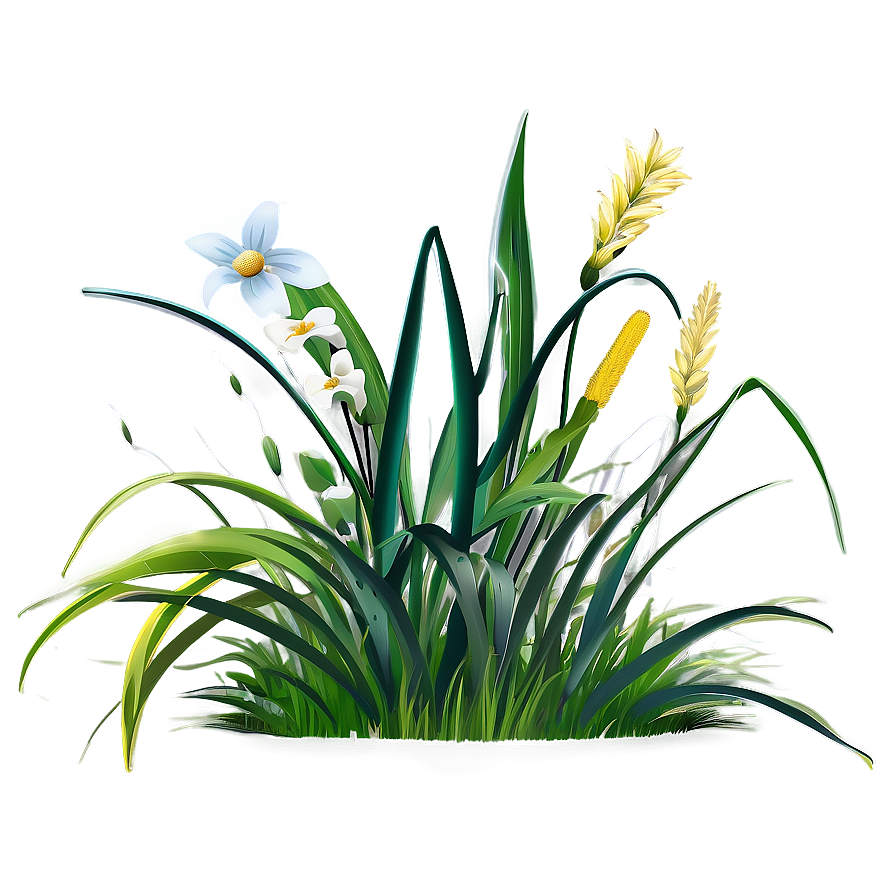 Summer Grass Clipart Png 06272024 PNG Image