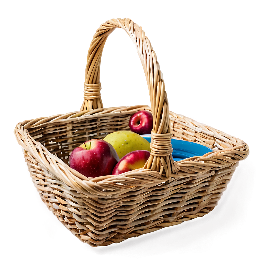 Summer Picnic Basket Png Sbu42 PNG Image