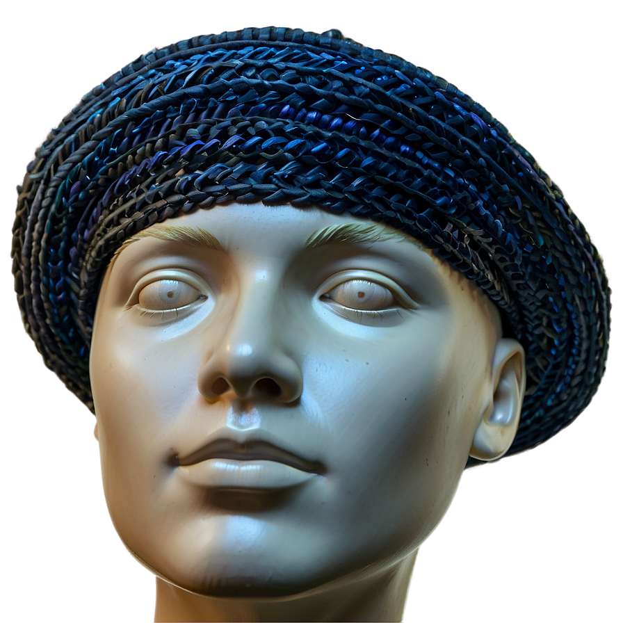 Summer Straw Beret Png Ikq PNG Image