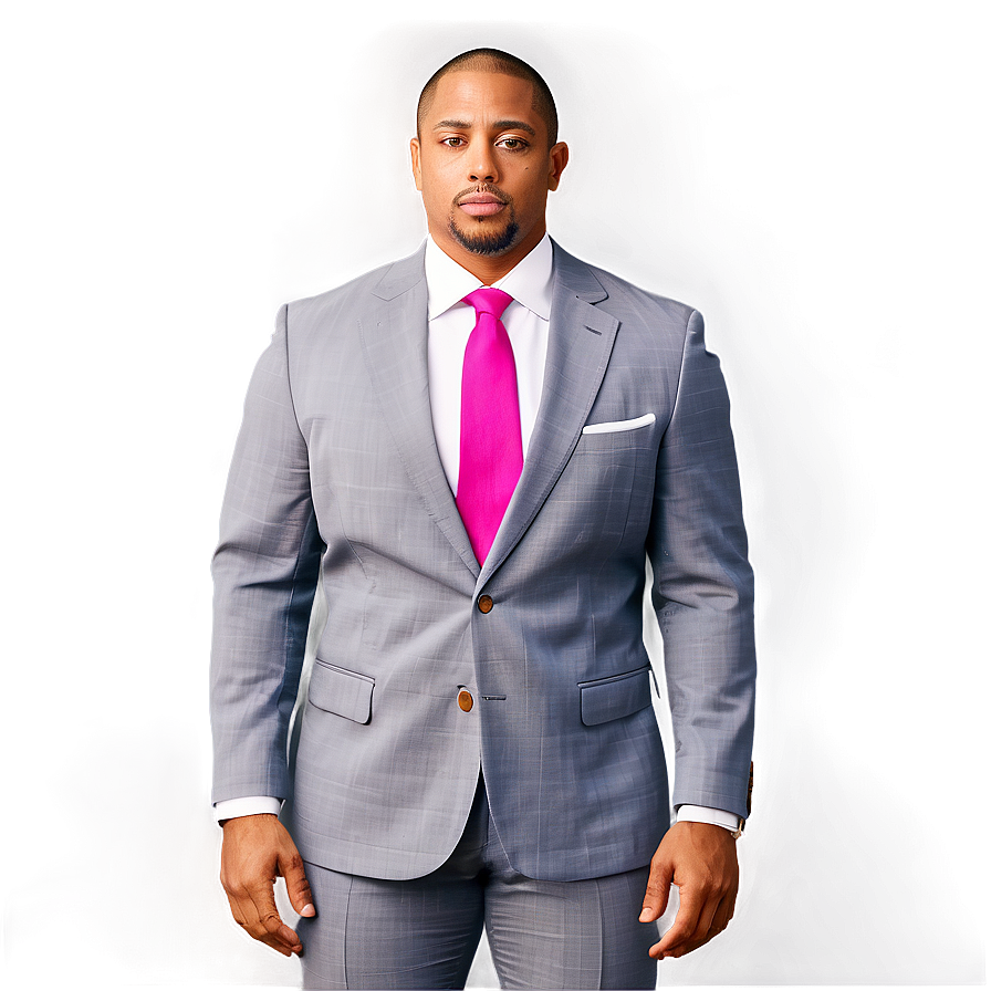 Summer Suit And Bright Tie Png Orf PNG Image