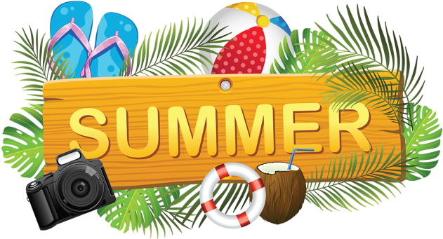 Summer Vacation Concept PNG Image