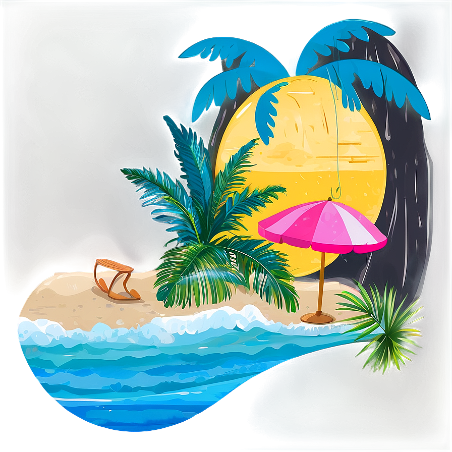 Summer Vibes B PNG Image