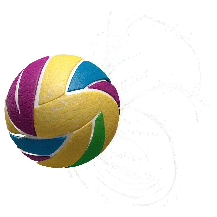 Summer Vibes Volleyball Png 06252024 PNG Image