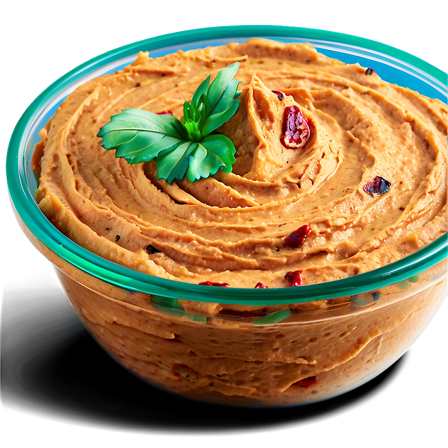 Sun-dried Tomato Hummus Png Vgt50 PNG Image