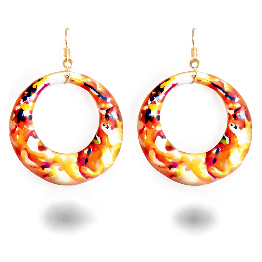 Sun Hoop Earring Png 06132024 PNG Image