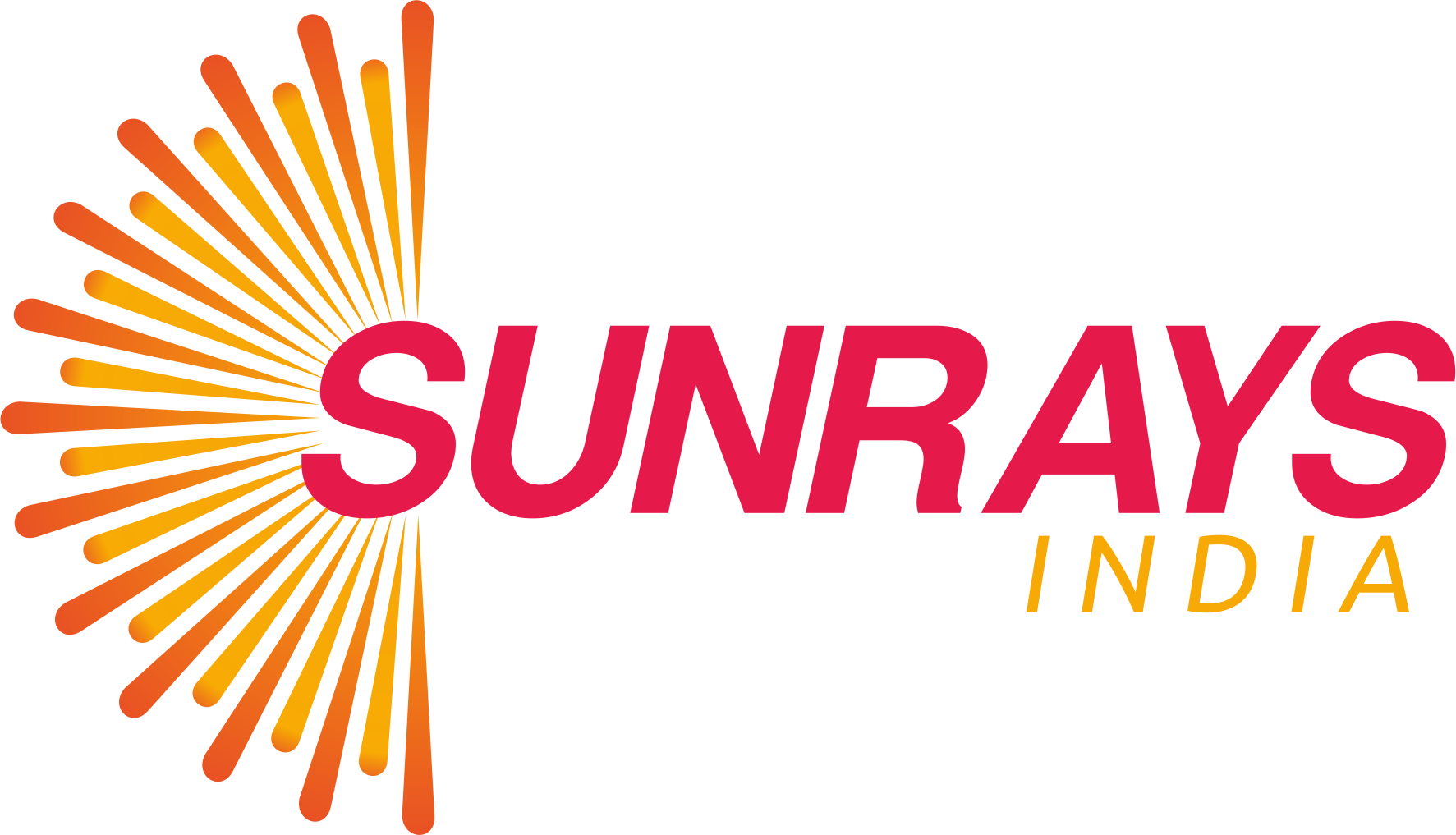 Sun Rays India Logo PNG Image