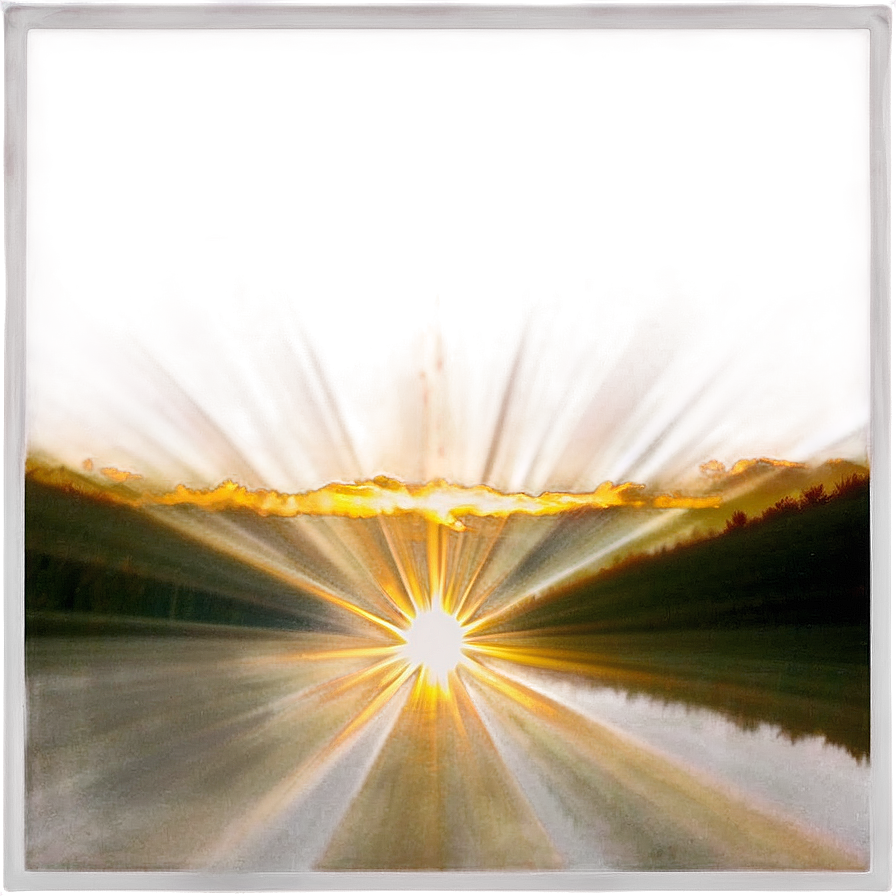 Sun Rays Overlay Png Iyr PNG Image