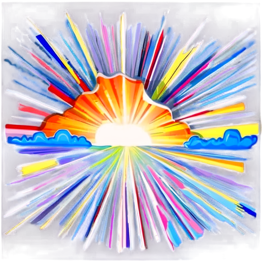 Sun Rays Scene Png Xdx21 PNG Image