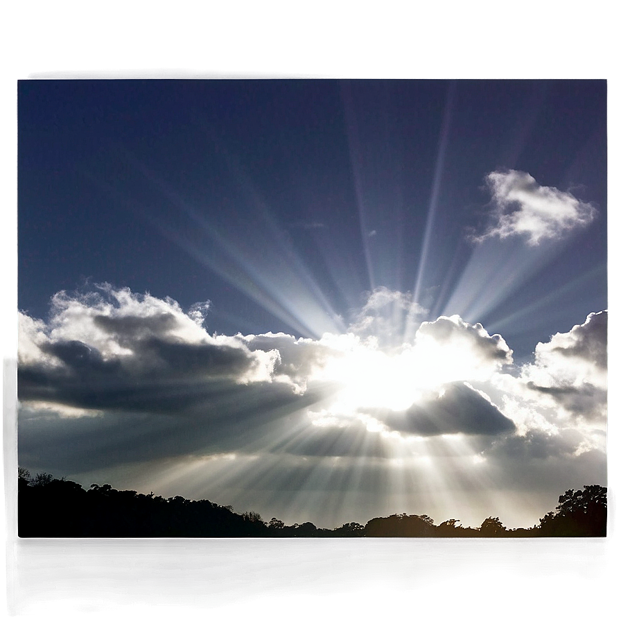 Sun Rays Sky Png Oqf PNG Image