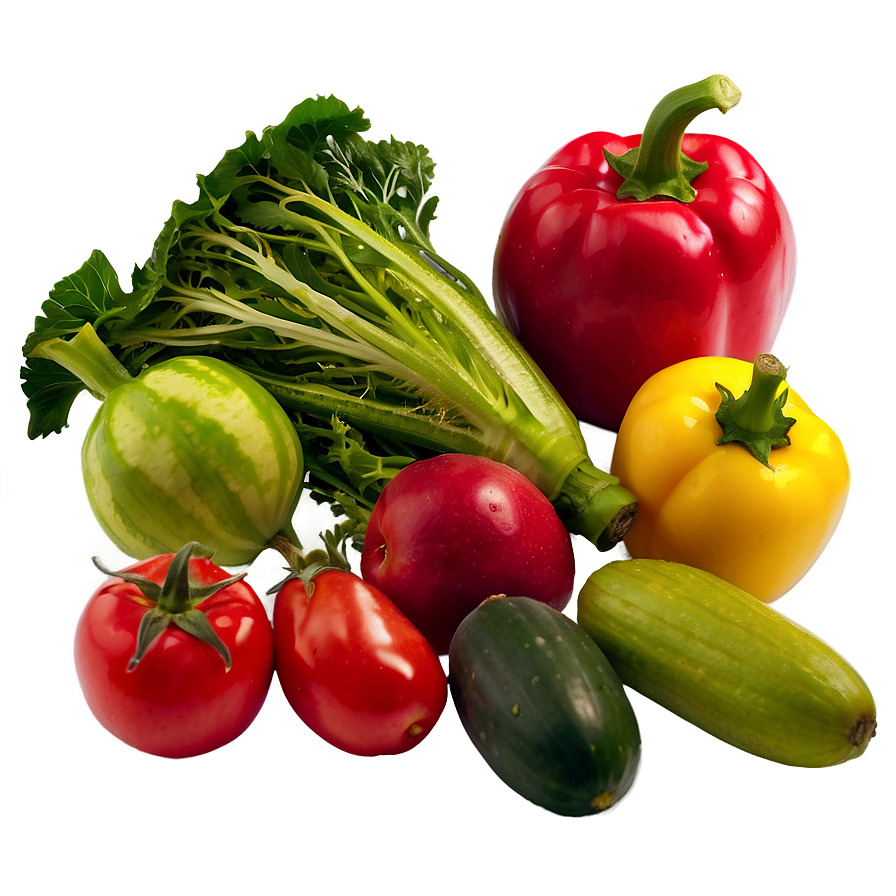 Sun-ripened Vegetables Png Yet46 PNG Image