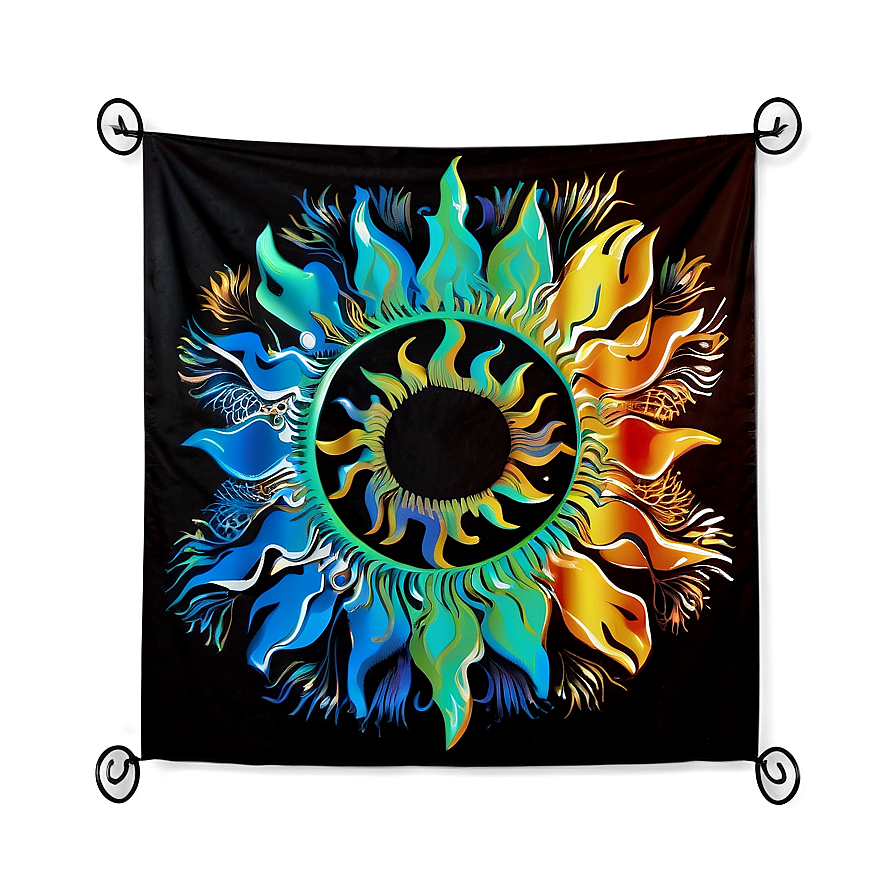 Sun Tapestry Png 16 PNG Image