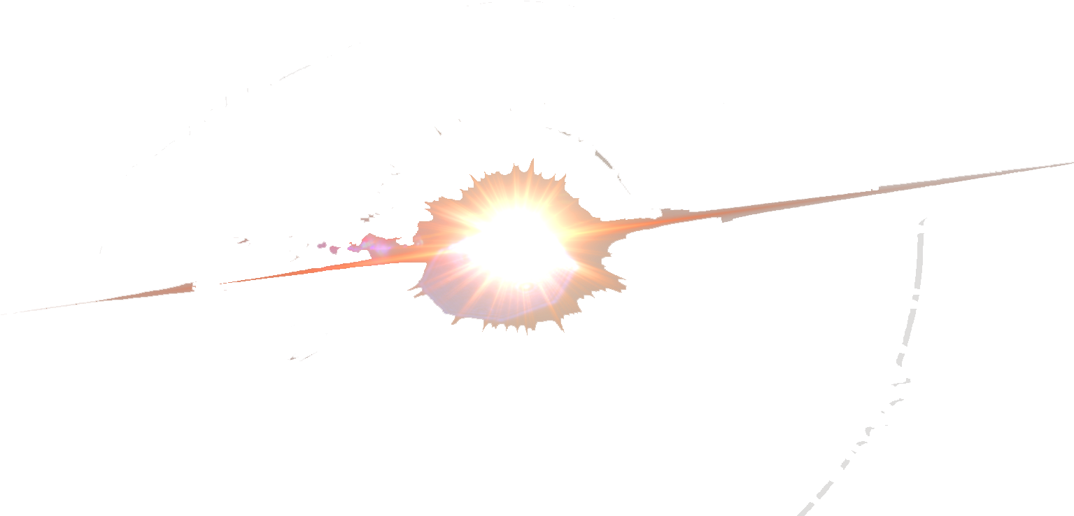 Sunburst Through Clouds PNG Image