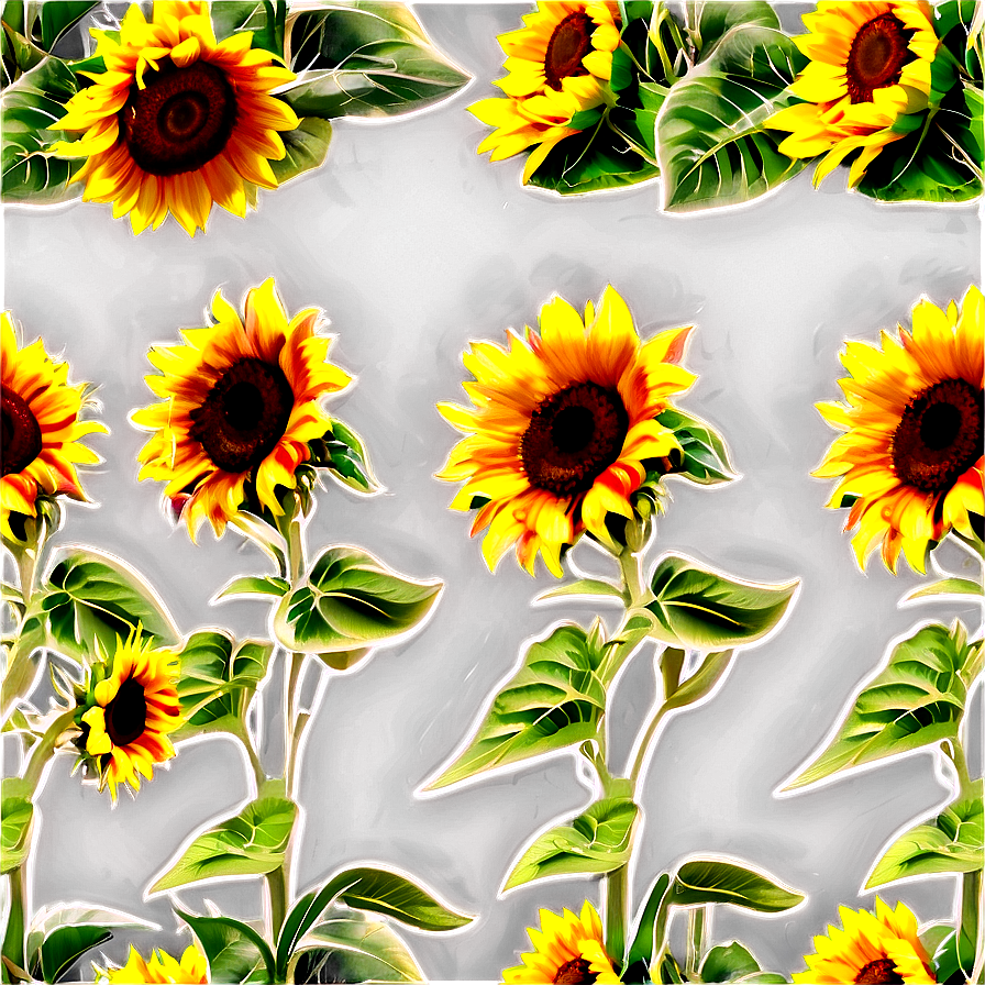 Sunflower Field Png 05032024 PNG Image