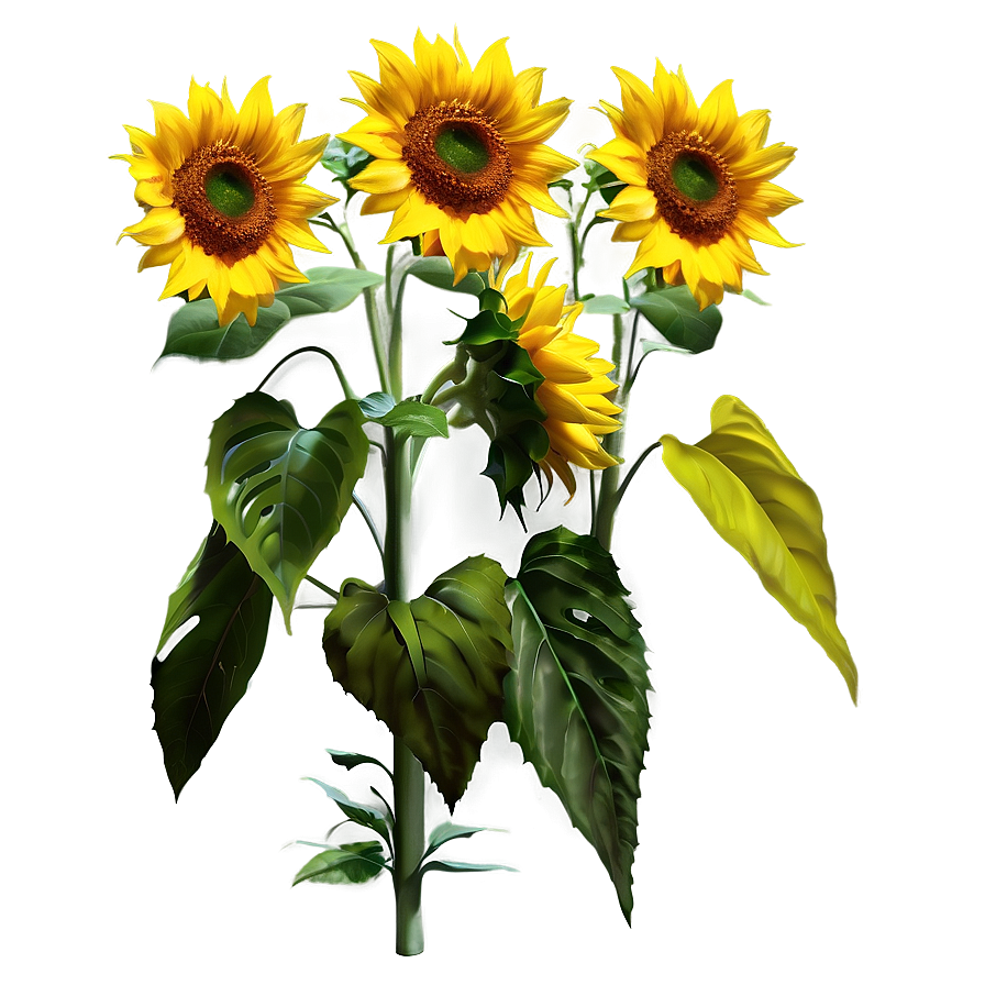 Sunflower In Field Png Ipk20 PNG Image