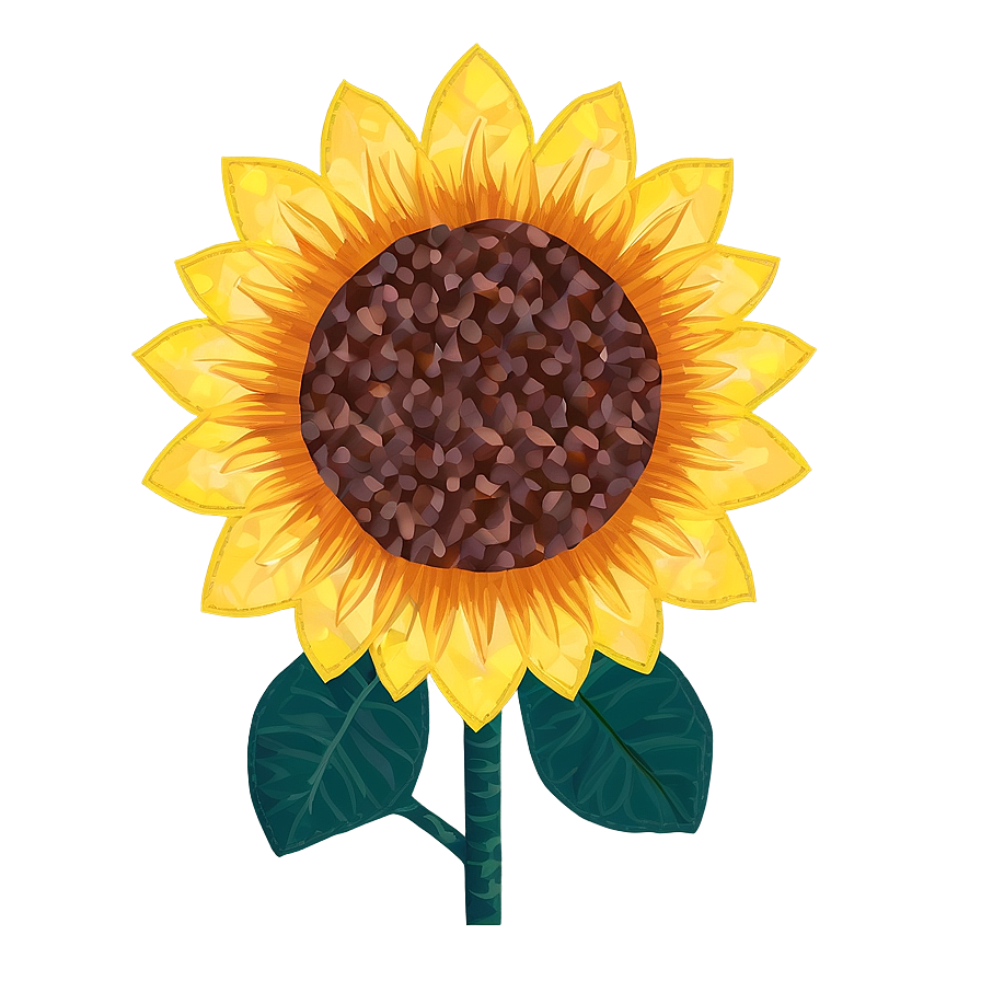 Sunflower Quilt Pattern Png Rte PNG Image