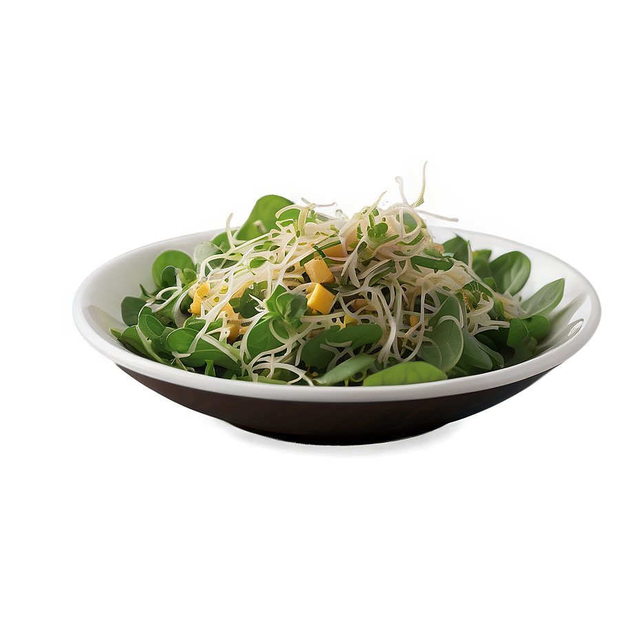 Sunflower Sprout Salad Png 05232024 PNG Image