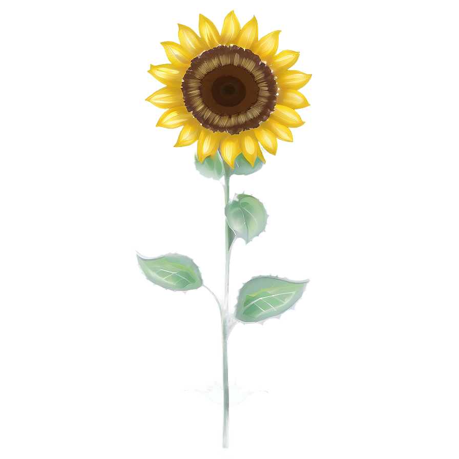 Sunflower Transparent Festive Png Yhb PNG Image