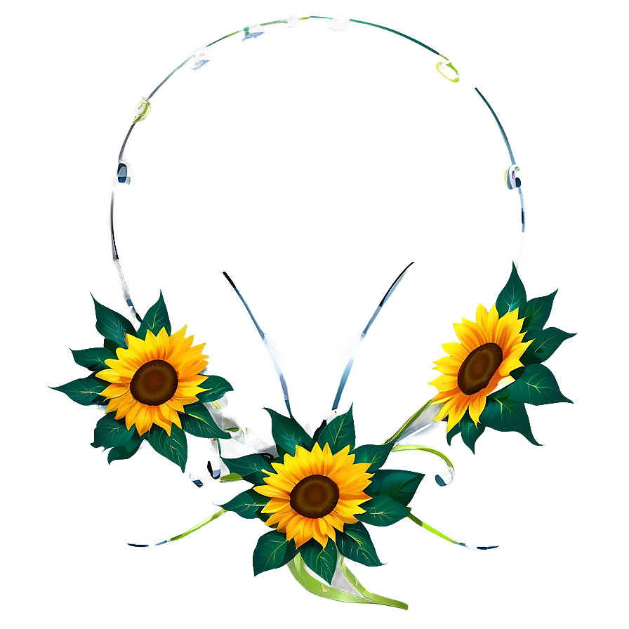 Sunflower Transparent Sign Png 99 PNG Image