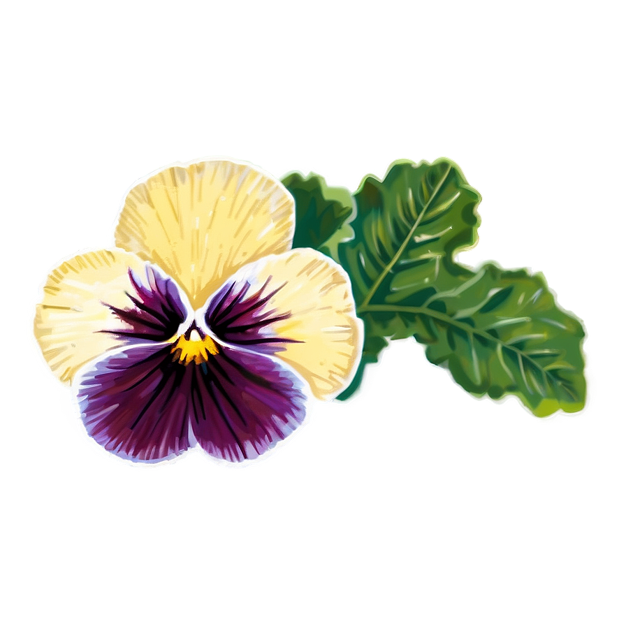 Sunlit Pansy Png 06232024 PNG Image