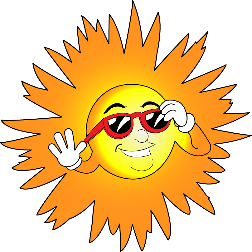 Sunny_ Character_ Wearing_ Sunglasses PNG Image