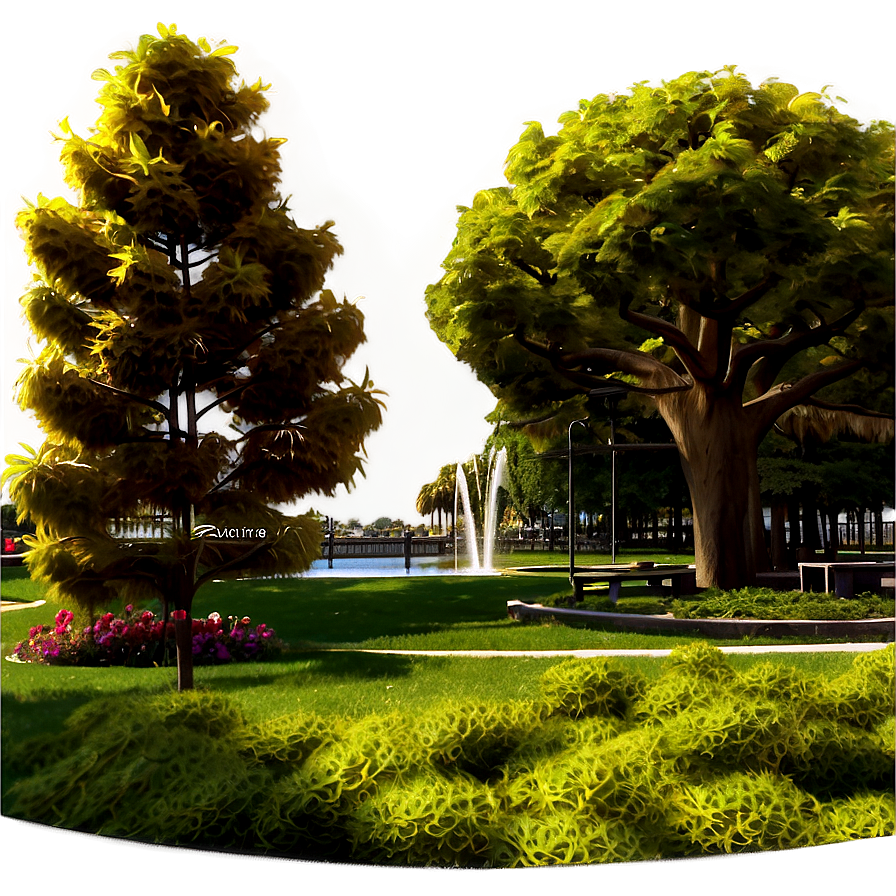 Sunny City Park Png Brq72 PNG Image