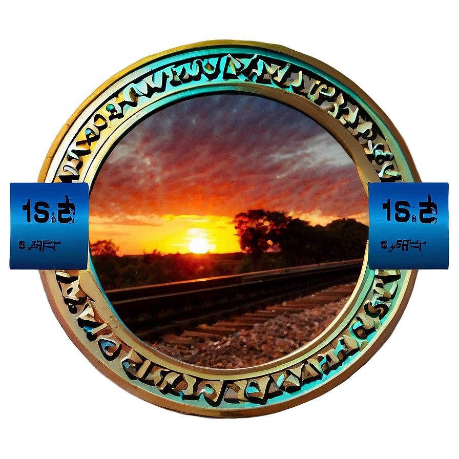 Sunset And The Railway Png Odd38 PNG Image