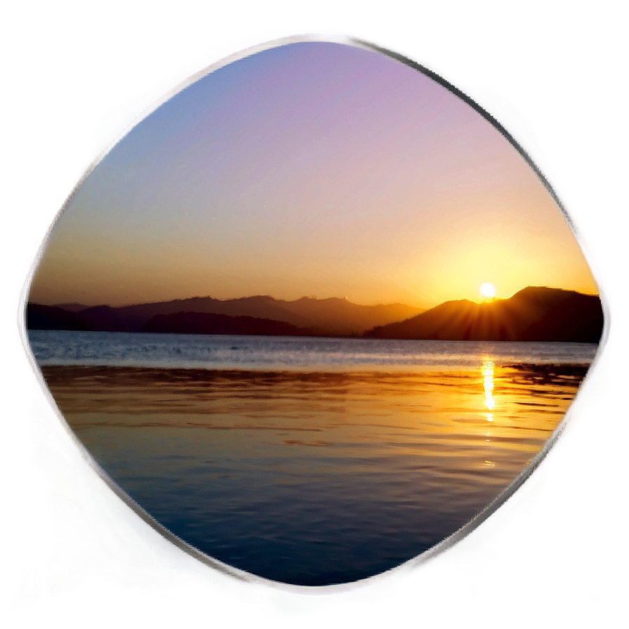 Sunset Horizon Line Png 21 PNG Image