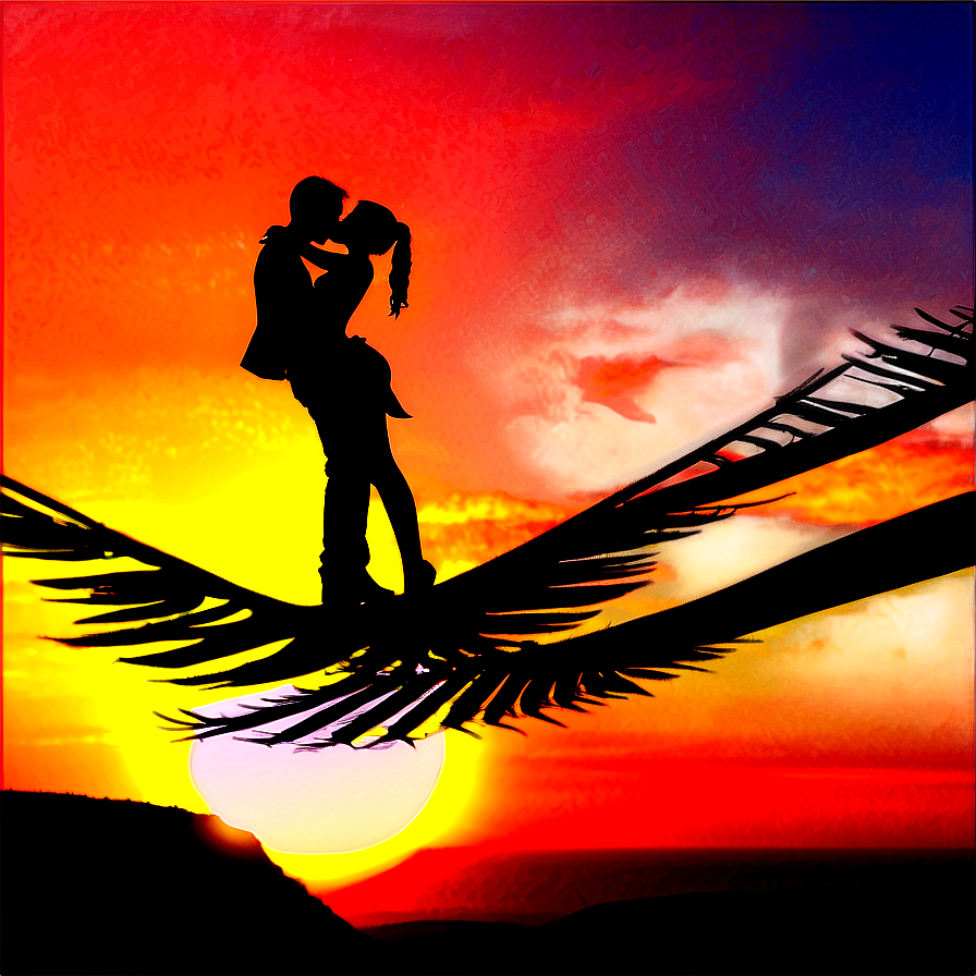 Sunset Kiss Png 84 PNG Image