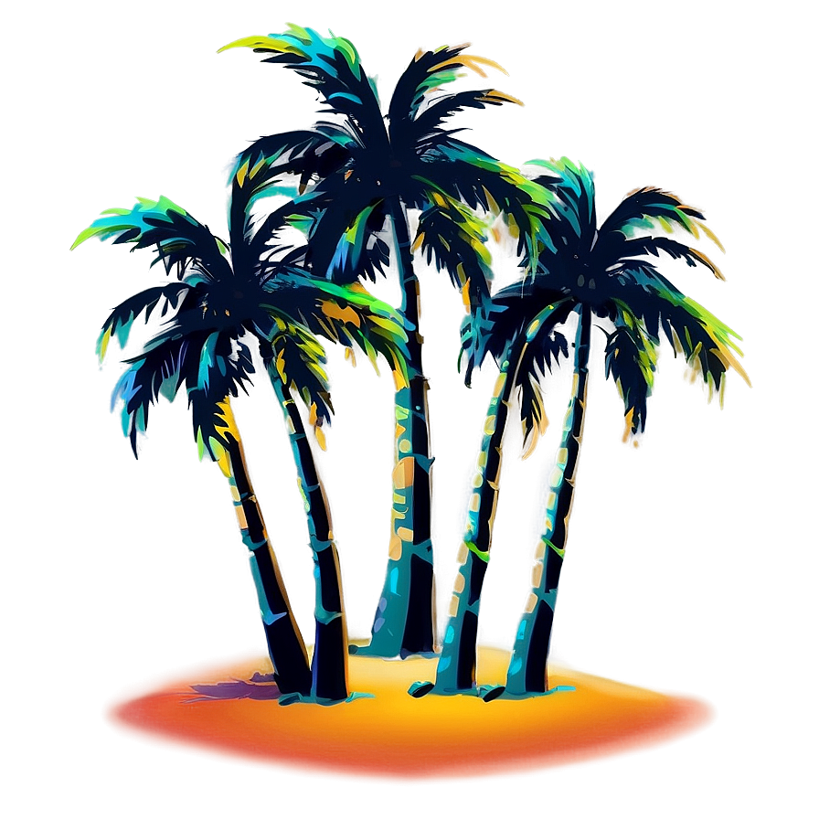 Sunset Palm Tree Png 60 PNG Image