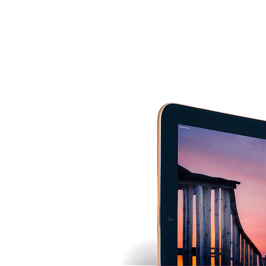 Sunset Pink Ipad Png Mqo PNG Image