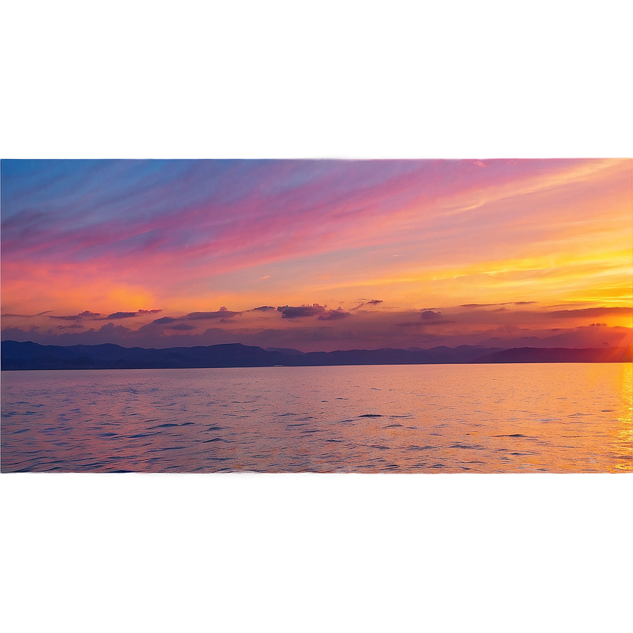 Sunset Sky Png 47 PNG Image