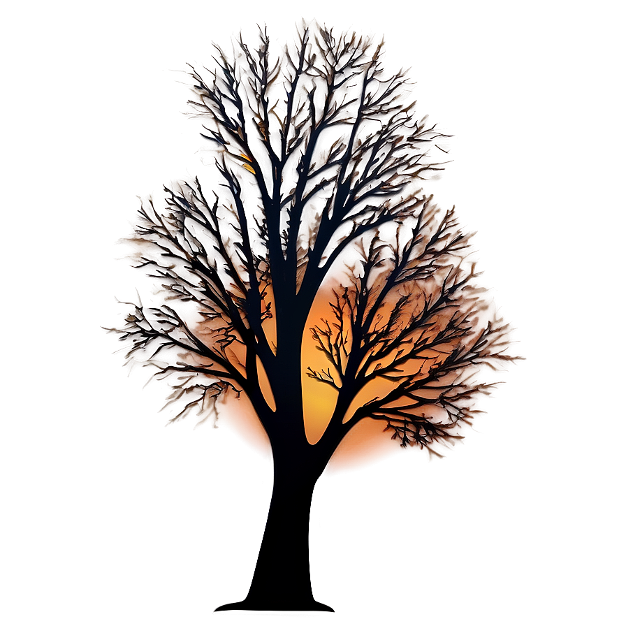 Sunset Tree Silhouette Png Try94 PNG Image