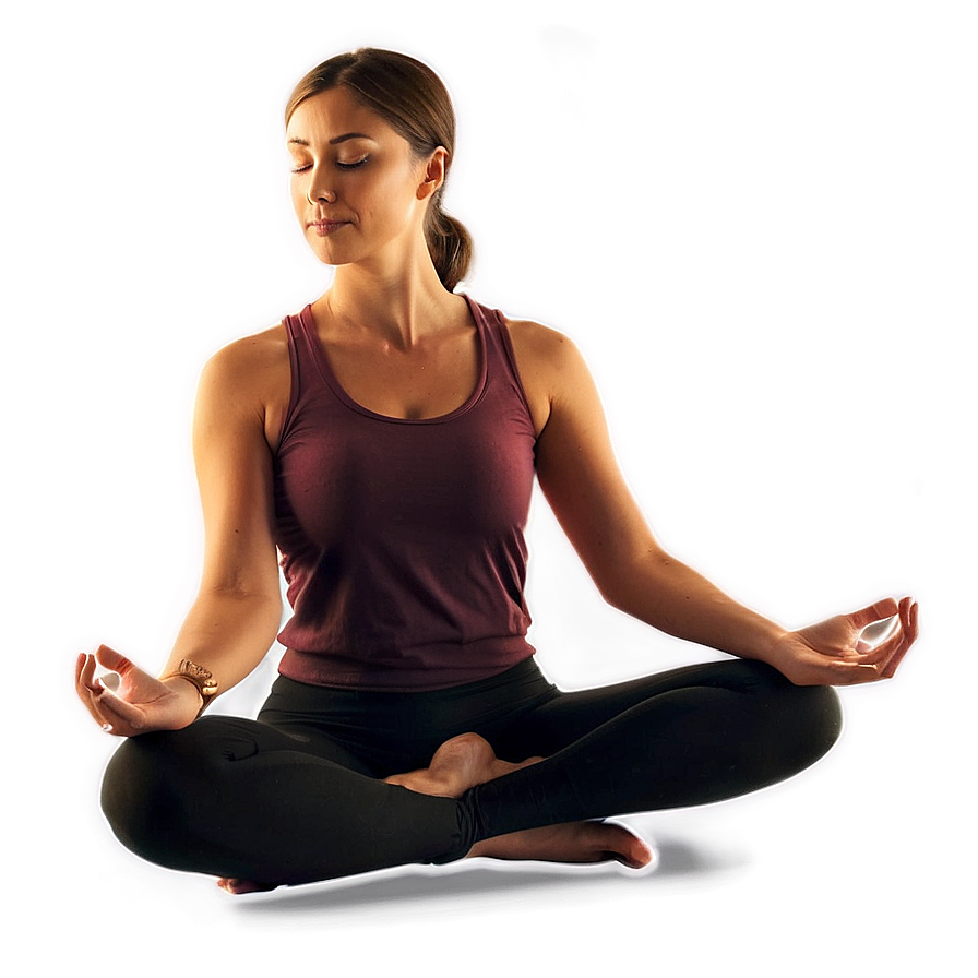 Sunset Yoga And Meditation Png 05232024 PNG Image