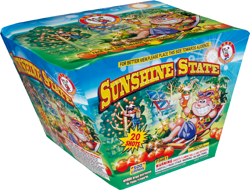 Sunshine State Firework Package20 Shots PNG Image