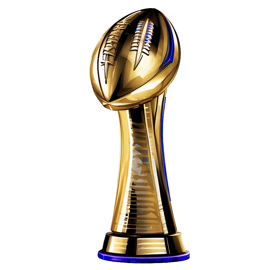 Super Bowl Trophy Design Png Dsn PNG Image