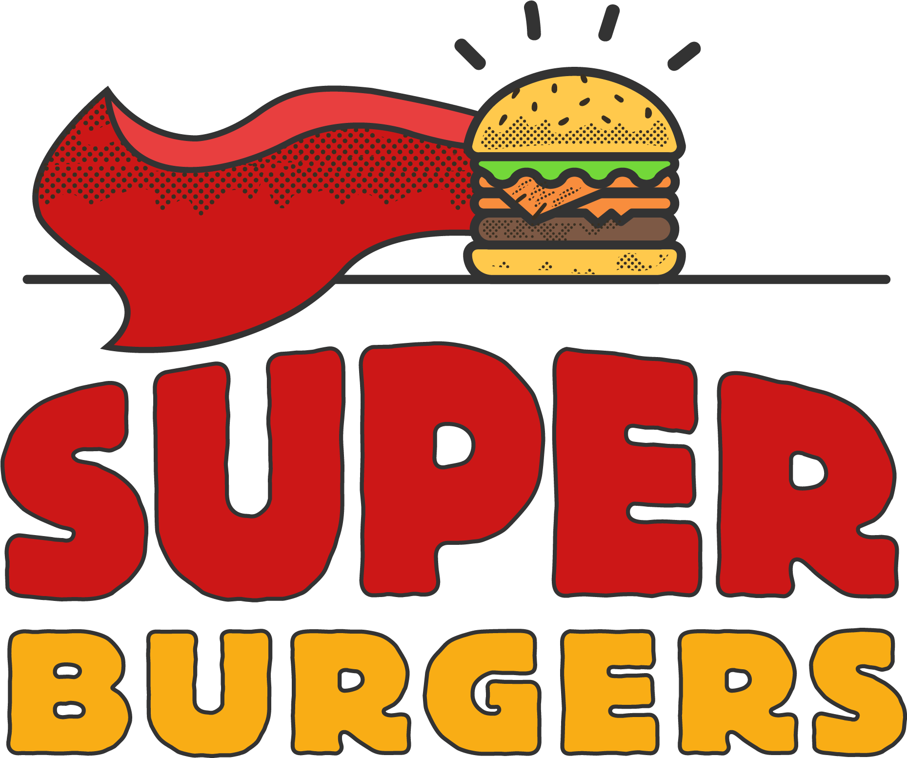 Super Burgers Logo PNG Image