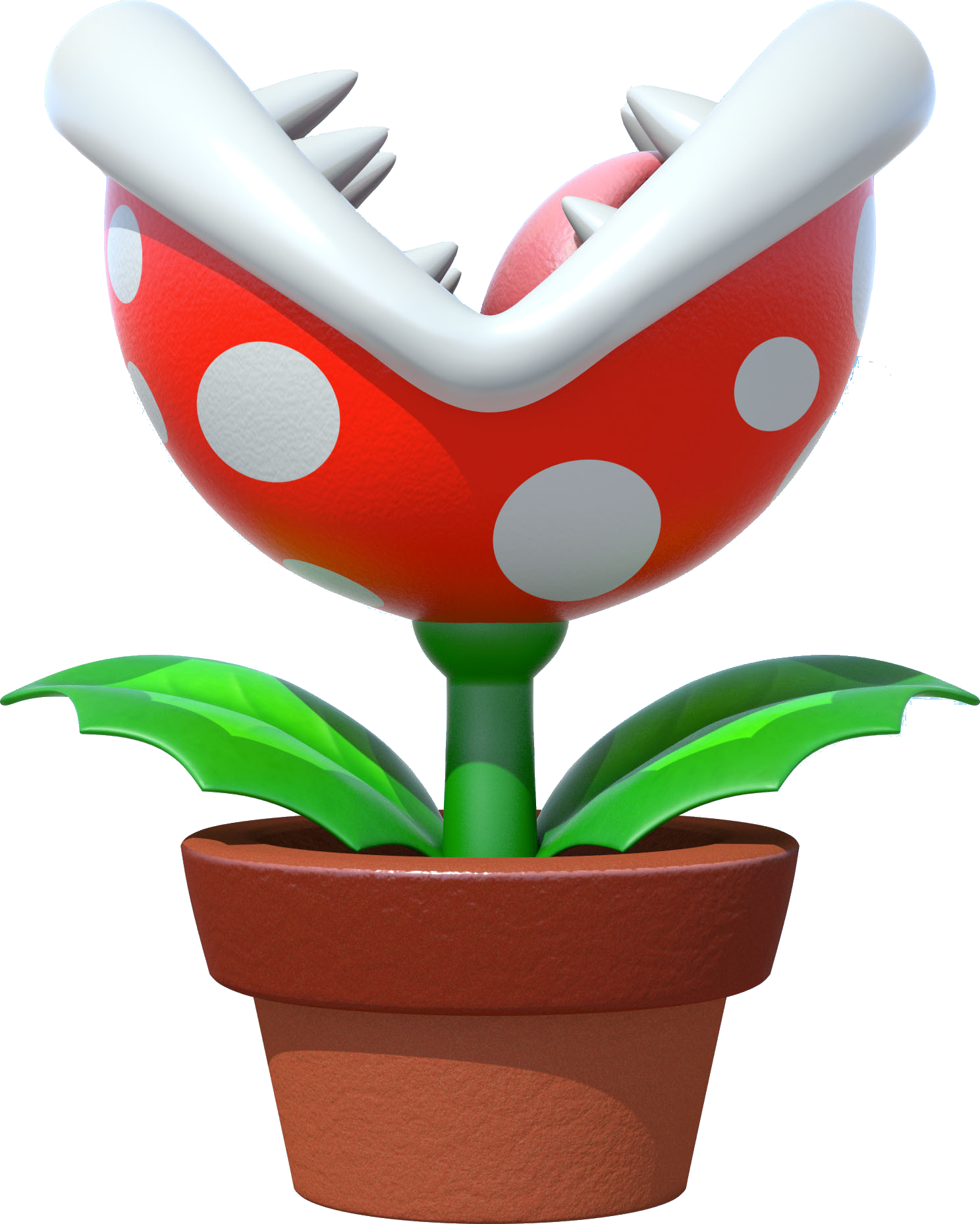 Super Mario Piranha Plant Pot PNG Image