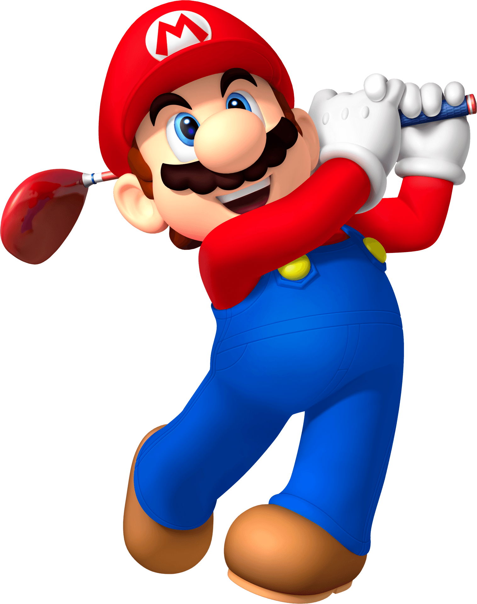 Super_ Mario_ Swinging_ Golf_ Club PNG Image