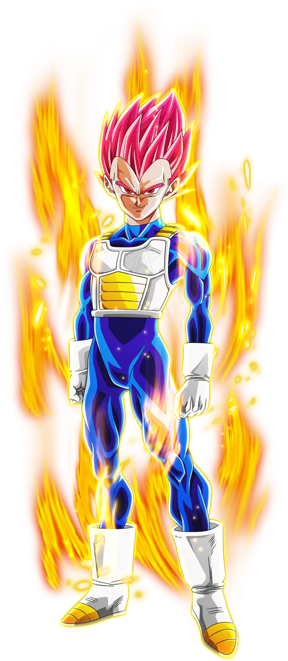 Super Saiyan Aura Character Illustration PNG Image