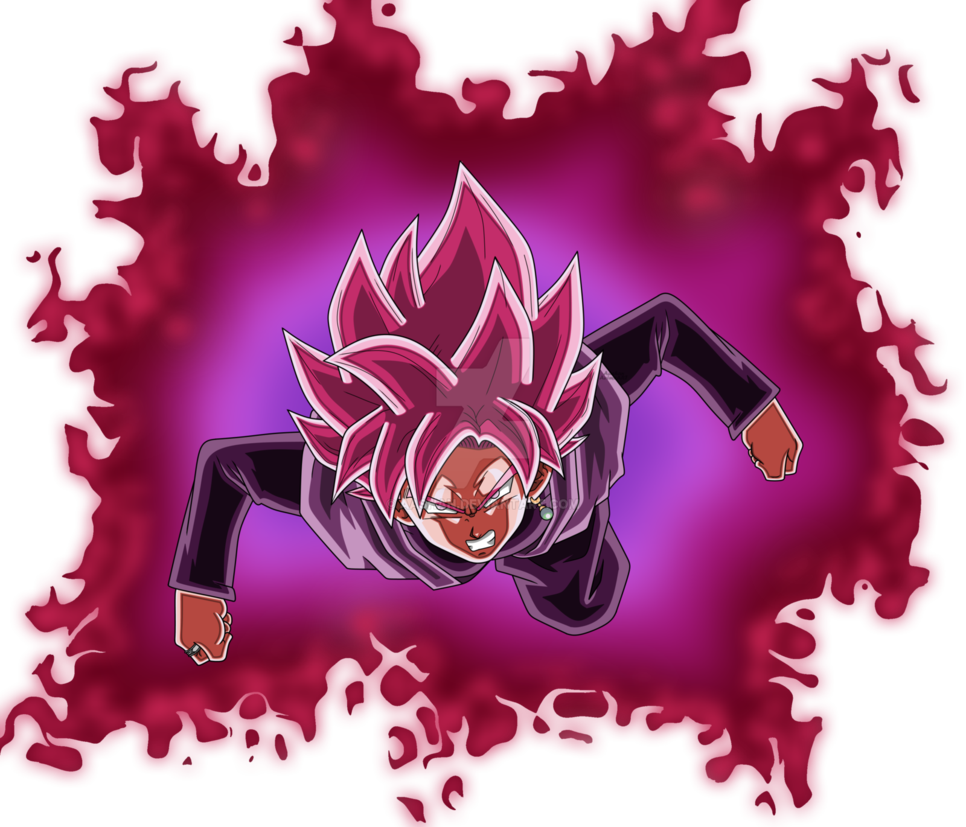 Super Saiyan Aura Illustration PNG Image