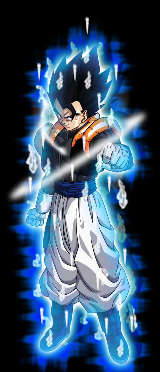 Super Saiyan Blue Vegeta Power Up PNG Image