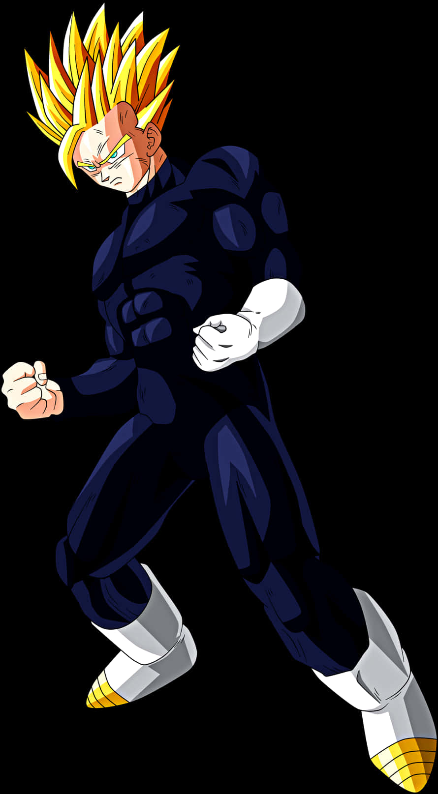 Super Saiyan Gohan Readyfor Battle PNG Image