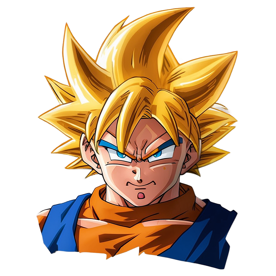 Super Saiyan Goku Hair Png 46 PNG Image