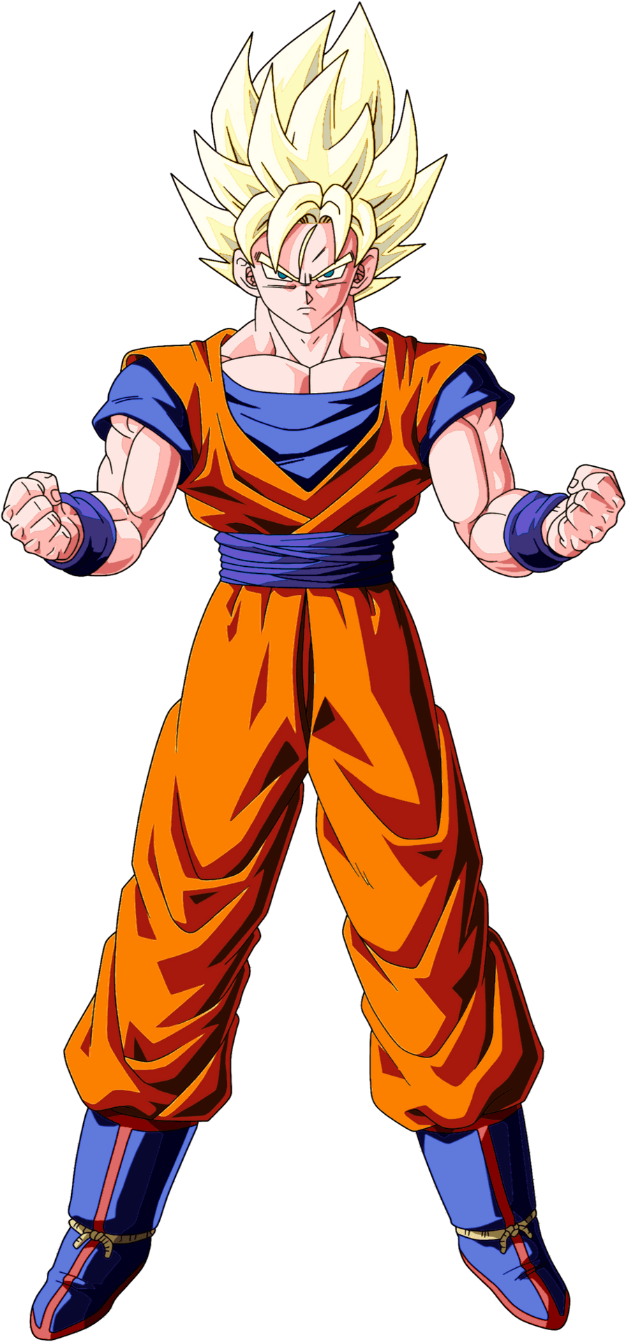 Super Saiyan Transformation Anime Character.png PNG Image