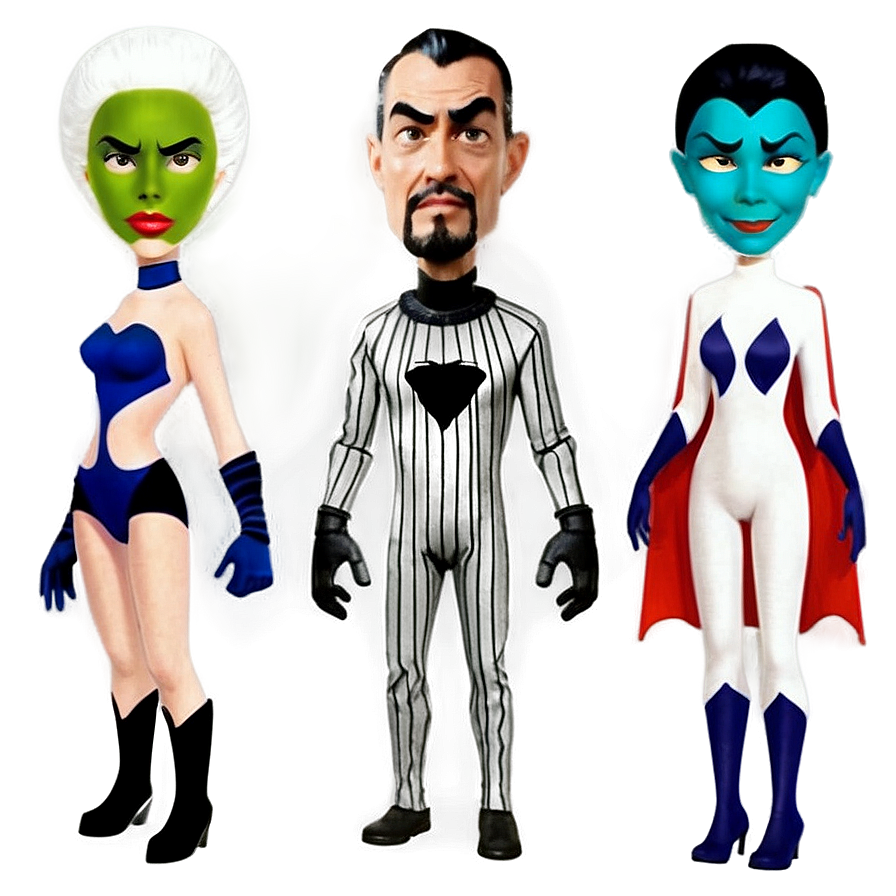 Super Villains Characters Png 6 PNG Image