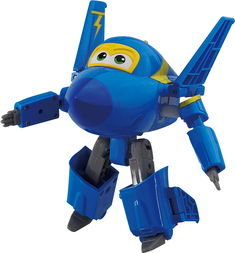 Super Wings Character Jerome Toy PNG Image