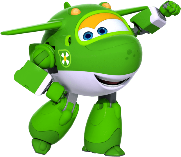 Super Wings Mira Character Render PNG Image