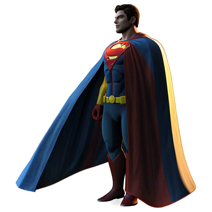 Superhero Cape In 3d Model Png Kwh12 PNG Image