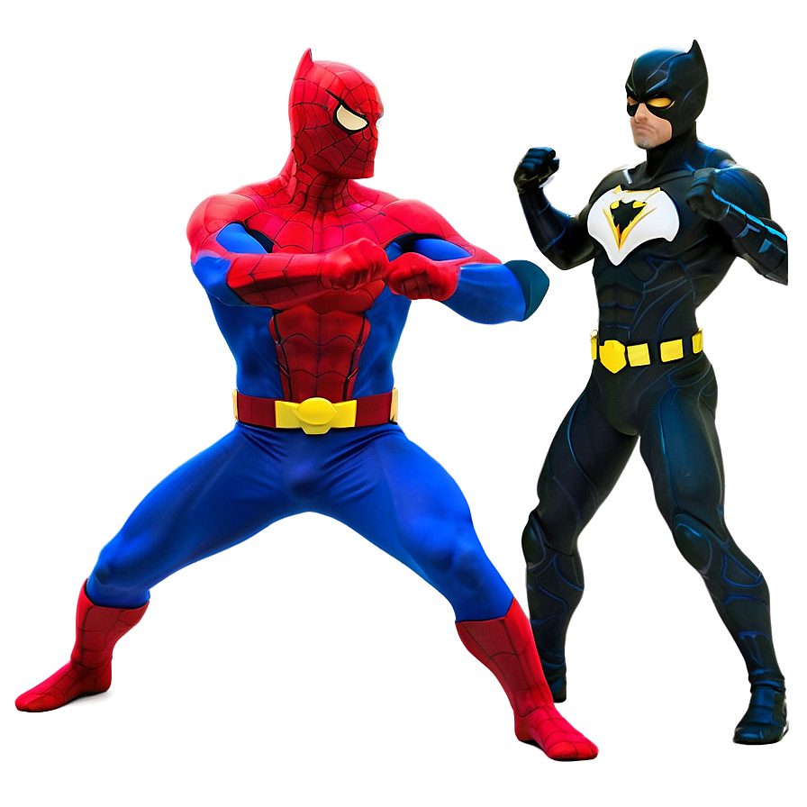 Superhero Fight Stance Png Uec36 PNG Image