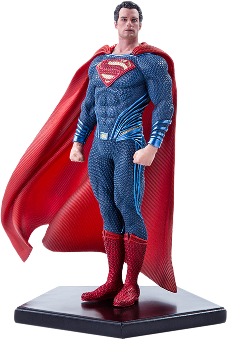 Superhero Figure Red Cape PNG Image